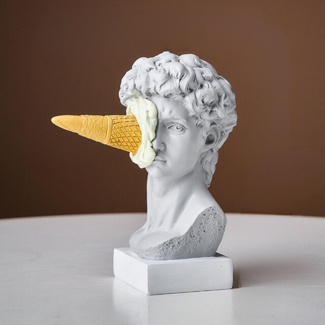 Figur Is Dessert Kunst Skulptur