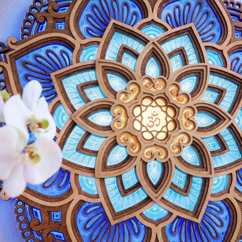 Mandala Yoga Væglampe LED