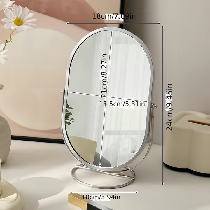 360° Udsigt – Elegant Makeup Spejl til Hver Vinkel
