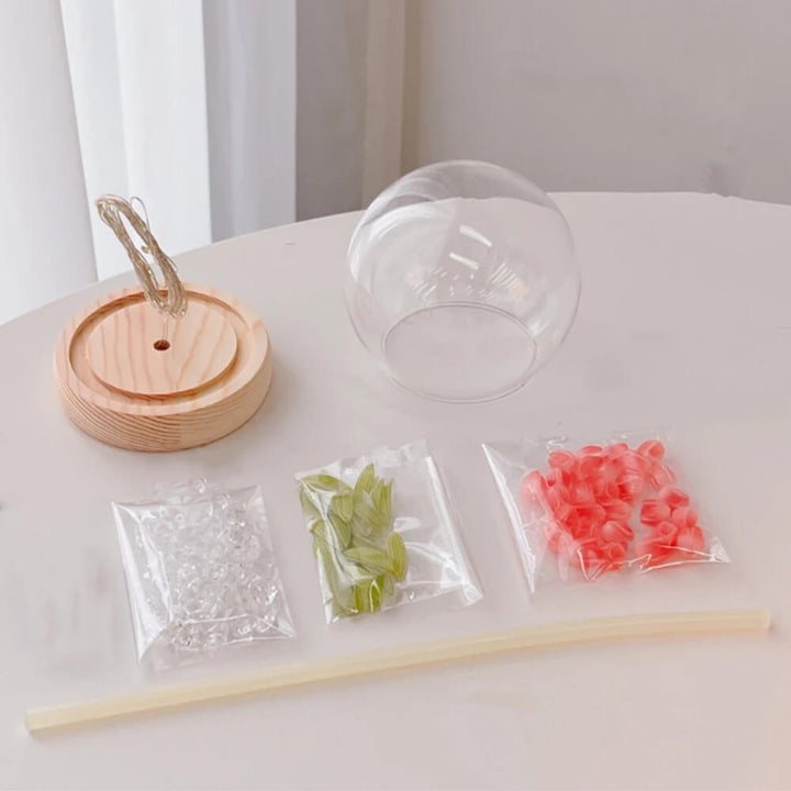 DIY Mini Tulipan Blomster Nattelys