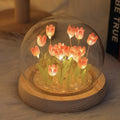 DIY Mini Tulipan Blomster Nattelys