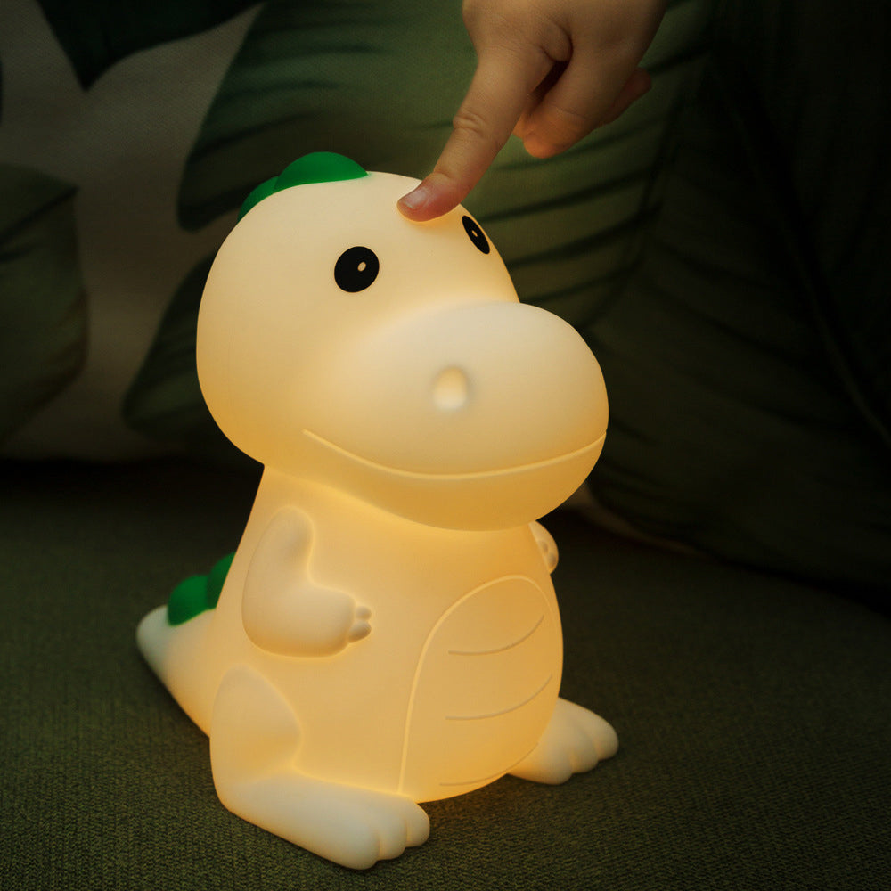 Sød dinosaur natlampe til børn – Beroligende LED lys til børneværelset |