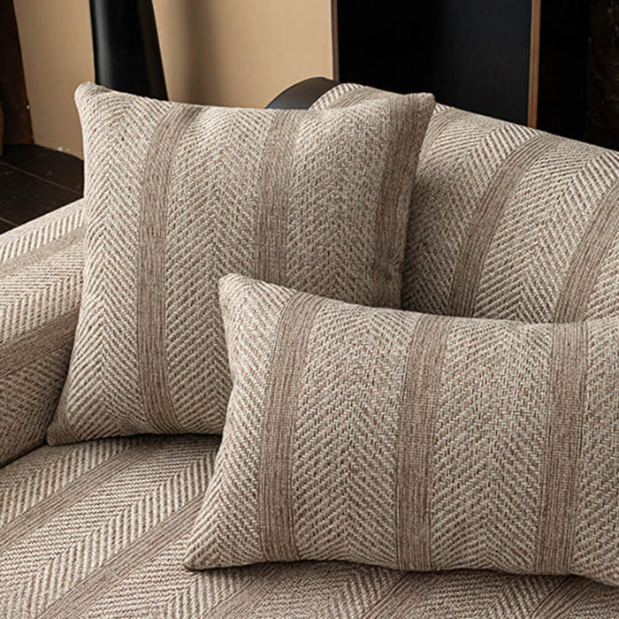 Minimalistisk Herringbone Sofa Cover | Åndbar, Kæledyrsvenlig Beskyttelse |