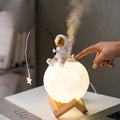 3D Astronaut Månelampe med LED Natlys, Dæmpbar Touchkontrol og Dekoration til Børneværelset |