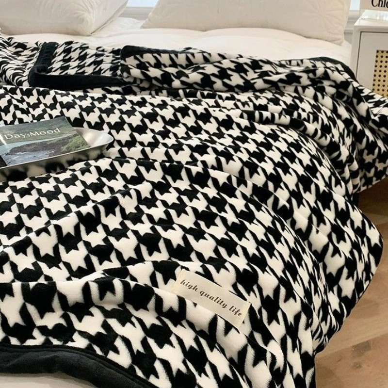 PlaidComfort | Ternet flanell tæppe