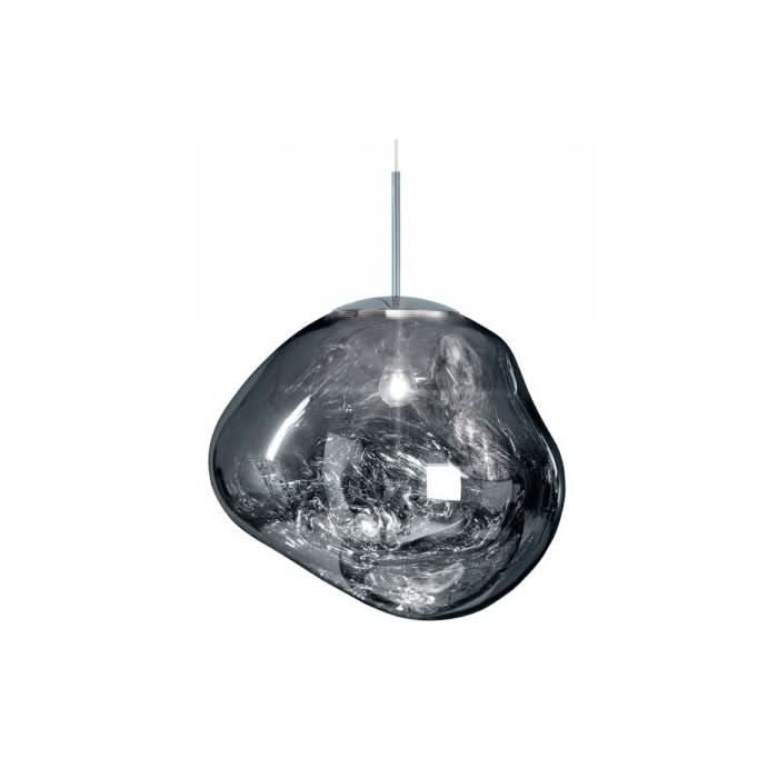 Dynamisk Akryl LED Loftlampe med Spejlfinish