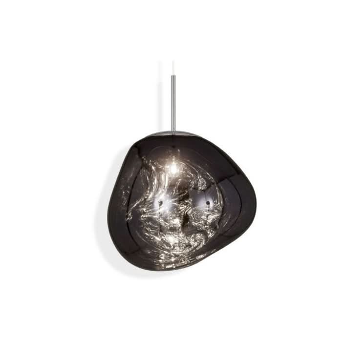 Dynamisk Akryl LED Loftlampe med Spejlfinish