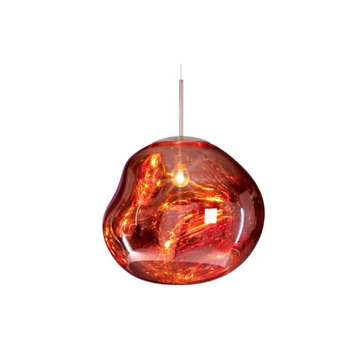 Dynamisk Akryl LED Loftlampe med Spejlfinish