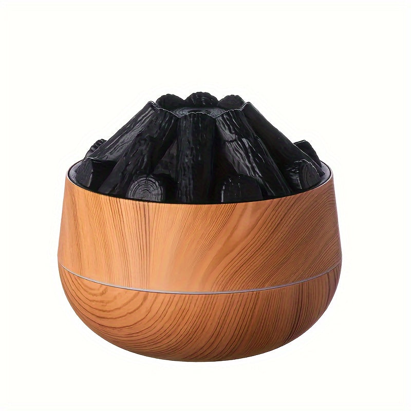 Fire Diffuser - Mini simuleret kulbrand luftfugter med realistisk flammeeffekt