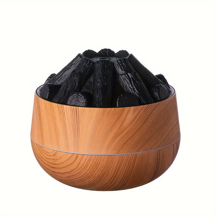 Fire Diffuser - Mini simuleret kulbrand luftfugter med realistisk flammeeffekt