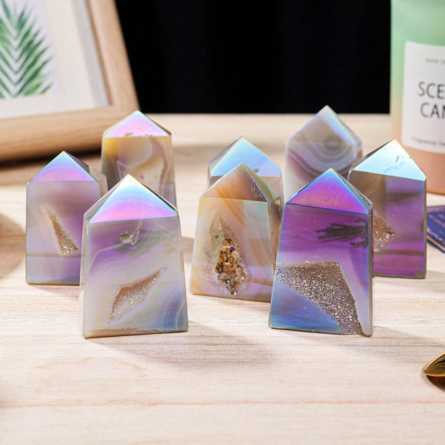 |Angel Aura Quartz Krystalstænger Smykkesten Dekoration
