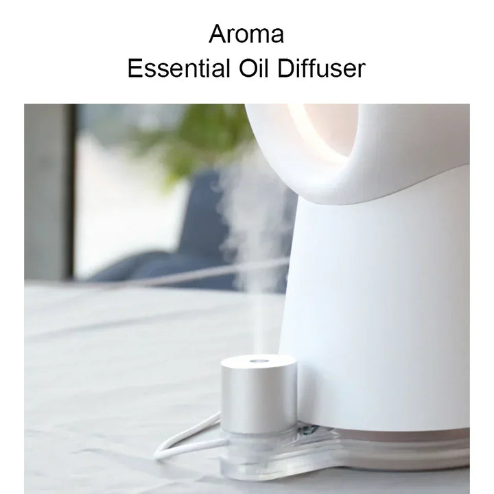 Bladfri USB Luftfugter Ventilator med LED Nattelys |