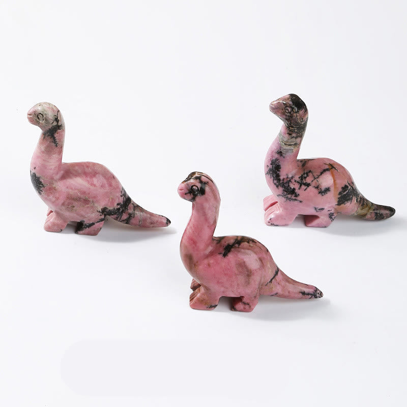 2.5 Tommer Krystal Dinosaur Hjem Deko Sten Dekor