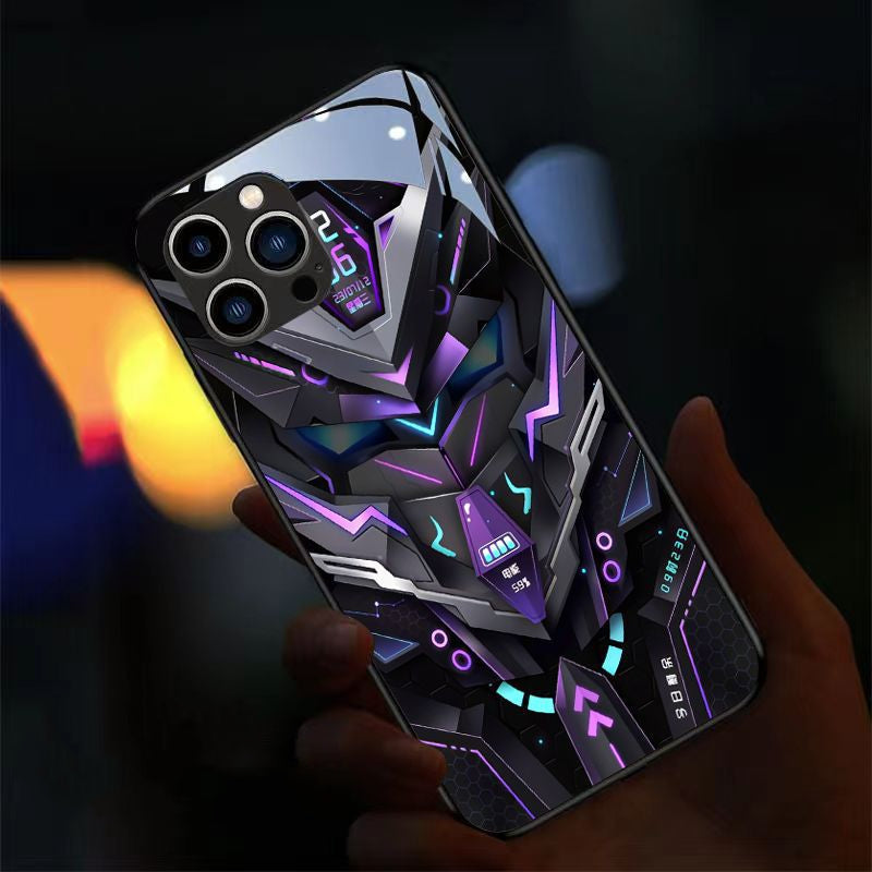 Cool Mecha Apple Smart Flash Telefonetui