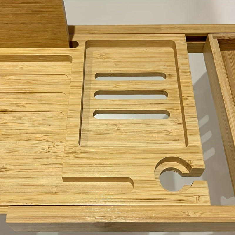 Bambus Badekar Tray - For Ultimativ Afslapning