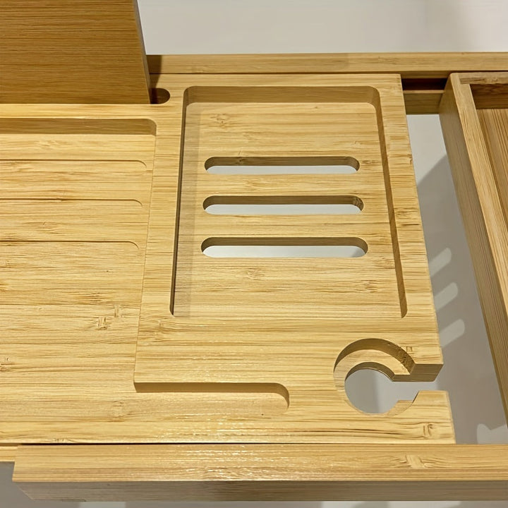 Bambus Badekar Tray - For Ultimativ Afslapning