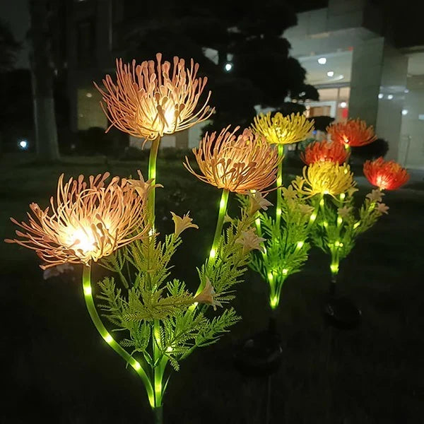 FloraGlow – Fe Blomsterhave Lys