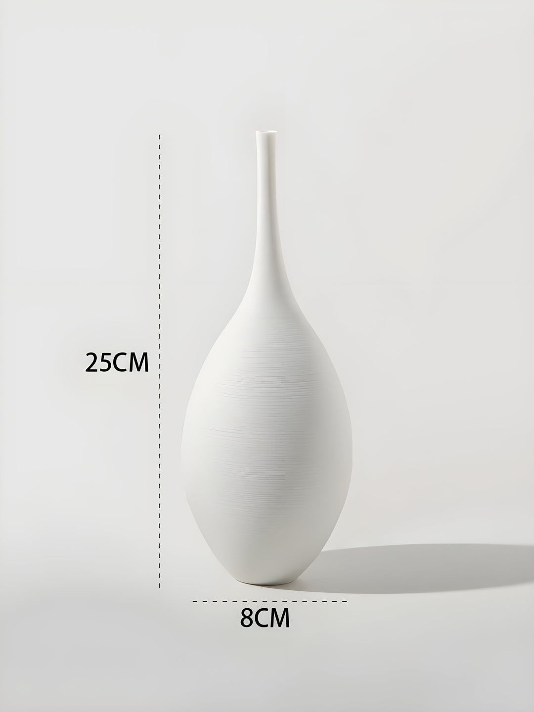 Minimalistisk Håndlavet Keramisk Zen Vase