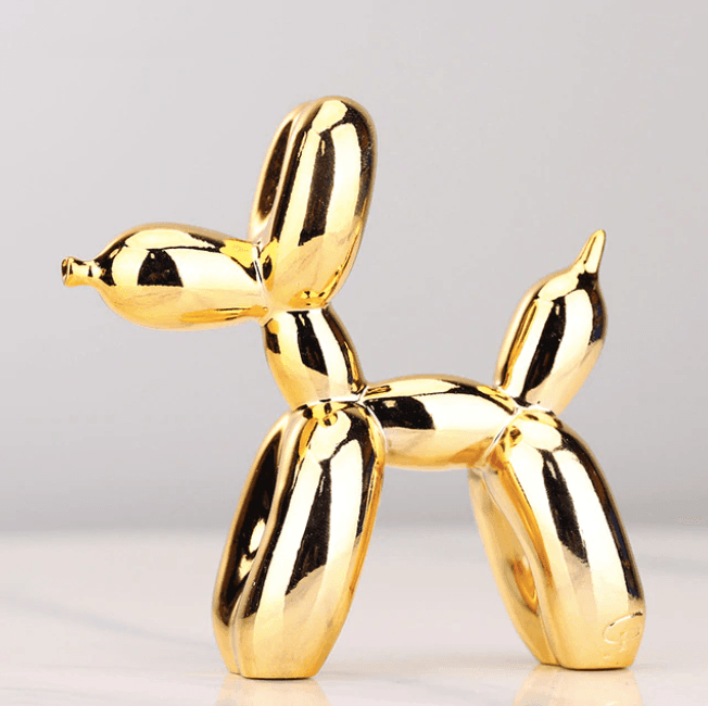 Elektrobelagt Ballon Hund Skulptur