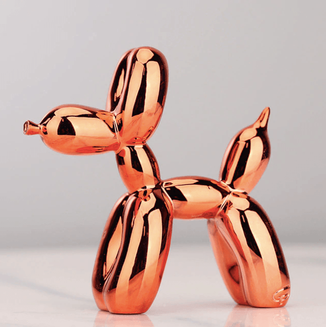 Elektrobelagt Ballon Hund Skulptur