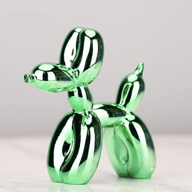 Elektrobelagt Ballon Hund Skulptur