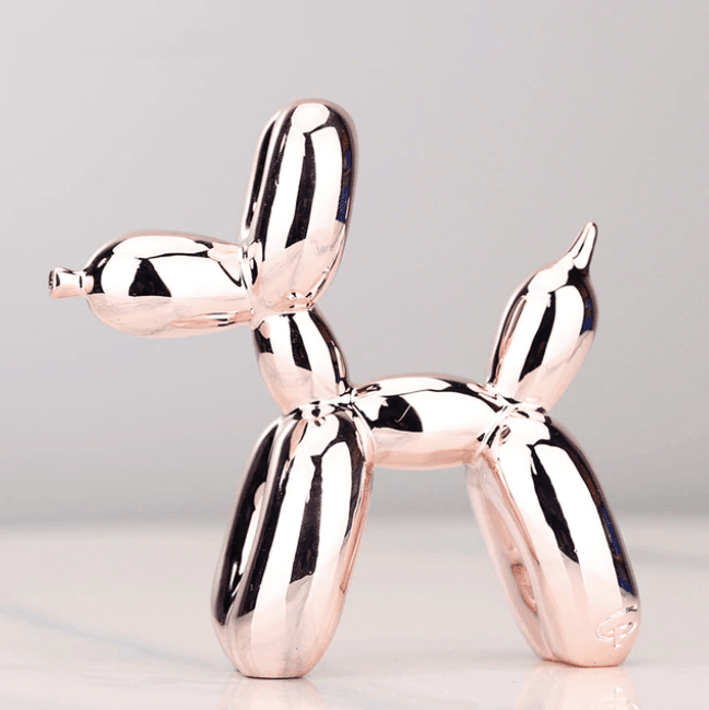 Elektrobelagt Ballon Hund Skulptur