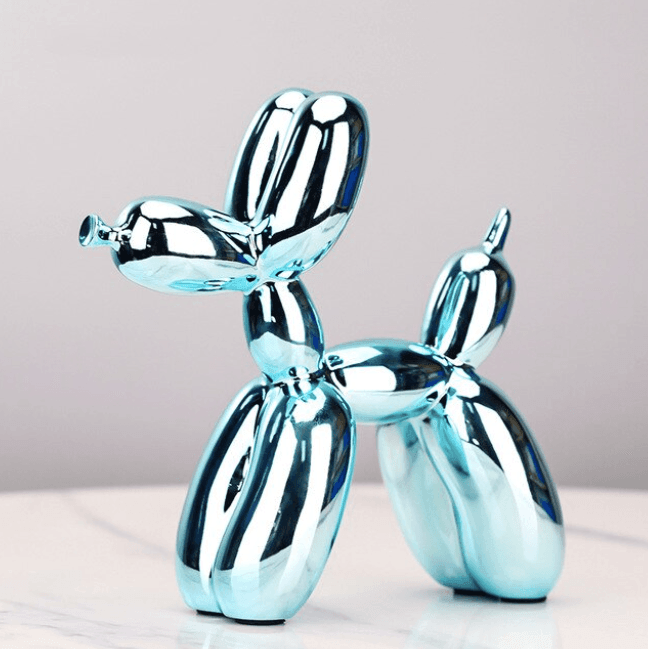 Elektrobelagt Ballon Hund Skulptur