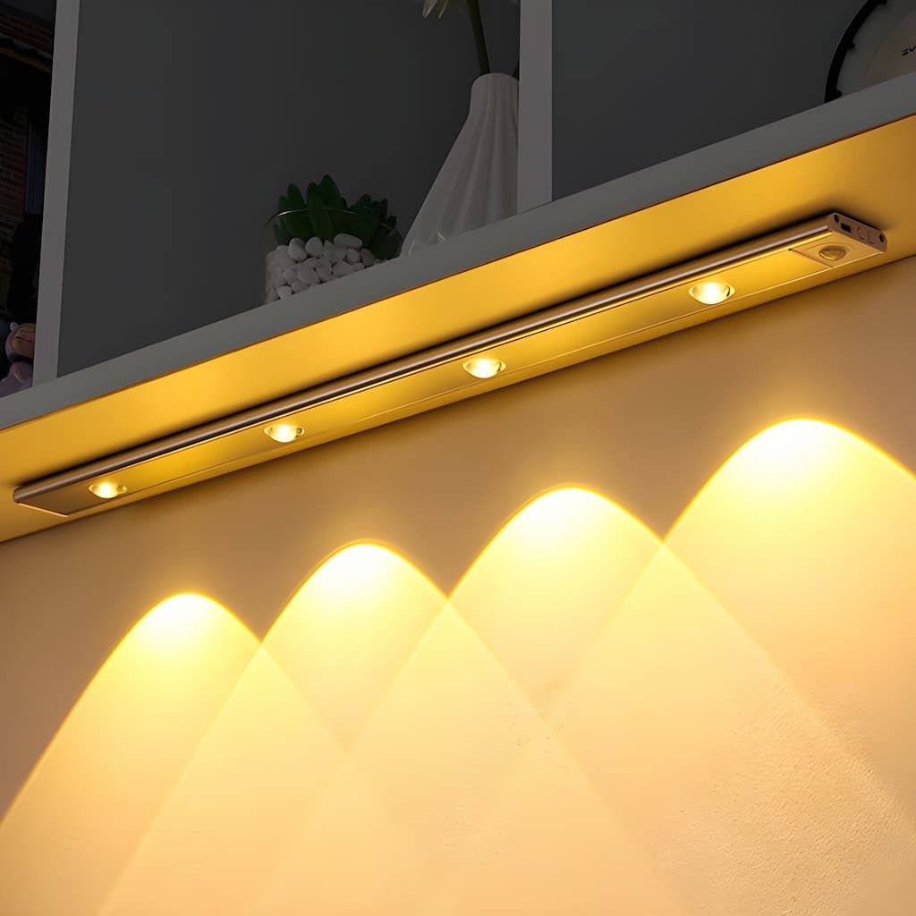 Trådløse Smart LED-lamper med bevægelsessensor | Genopladelig og energieffektiv belysning til ethvert rum