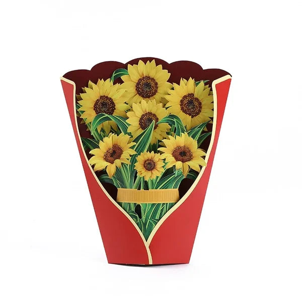 Plastik Pop-up Blomst | Inkl. Gratis Gavekort - Fair