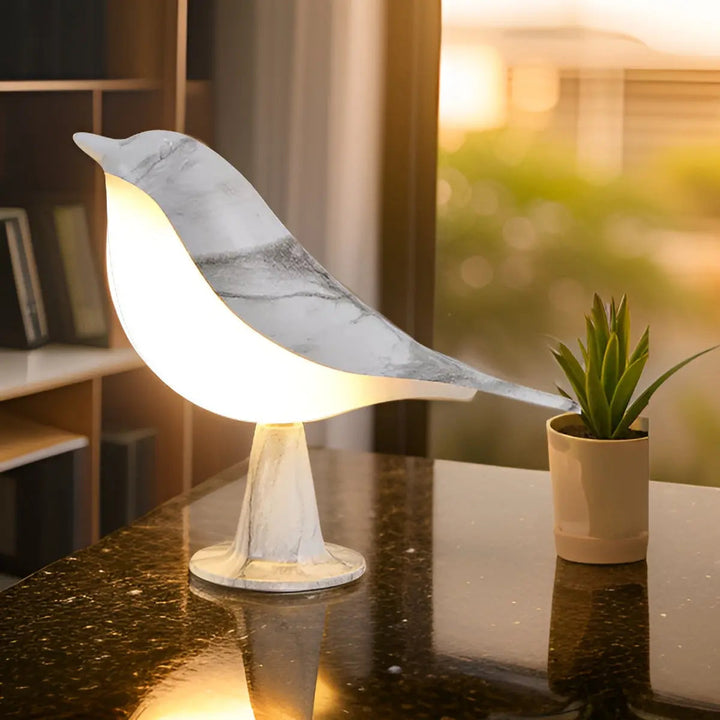 Fugl Lampe - Lumina - Touch Kontrol - Aromaterapi