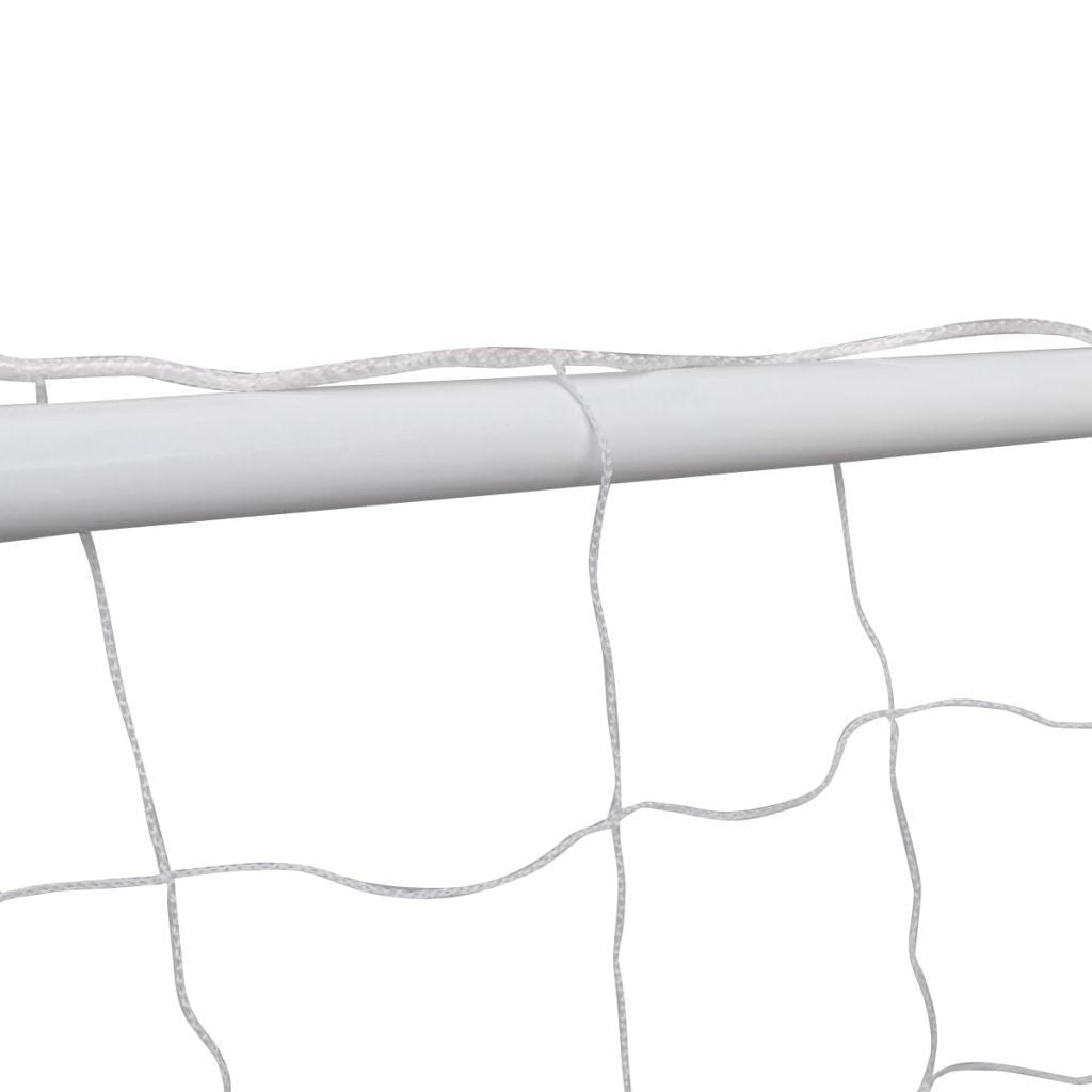 Stål Fodboldmål Sæt - 240 x 90 x 150 cm