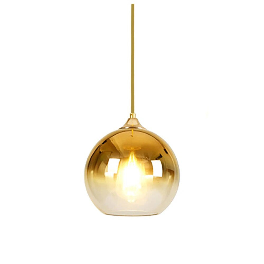 Glas Kobber Finish Loftlys
