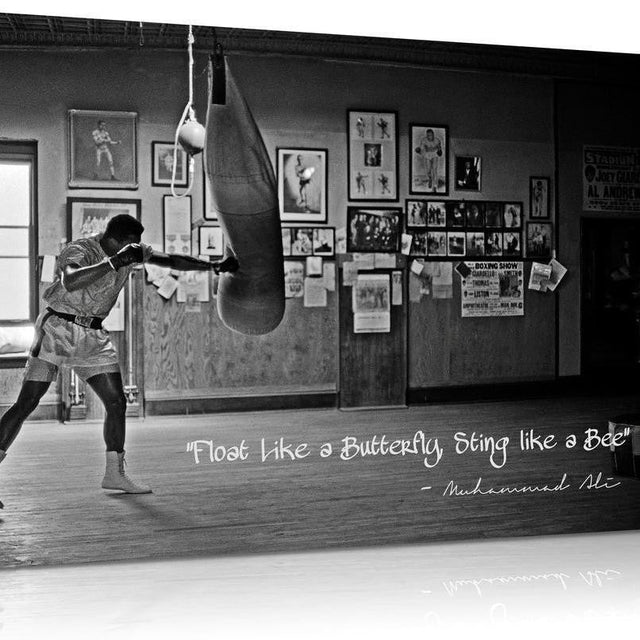 Muhammad Ali Inspirerende Lærred