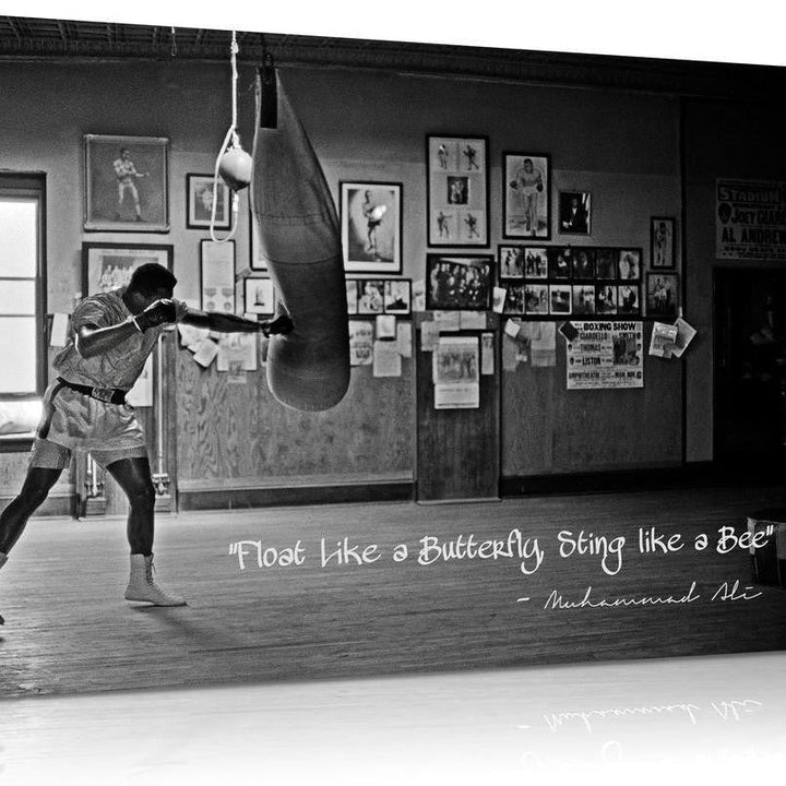 Muhammad Ali Inspirerende Lærred