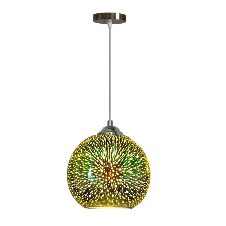 Perforeret Glas Loftlampe