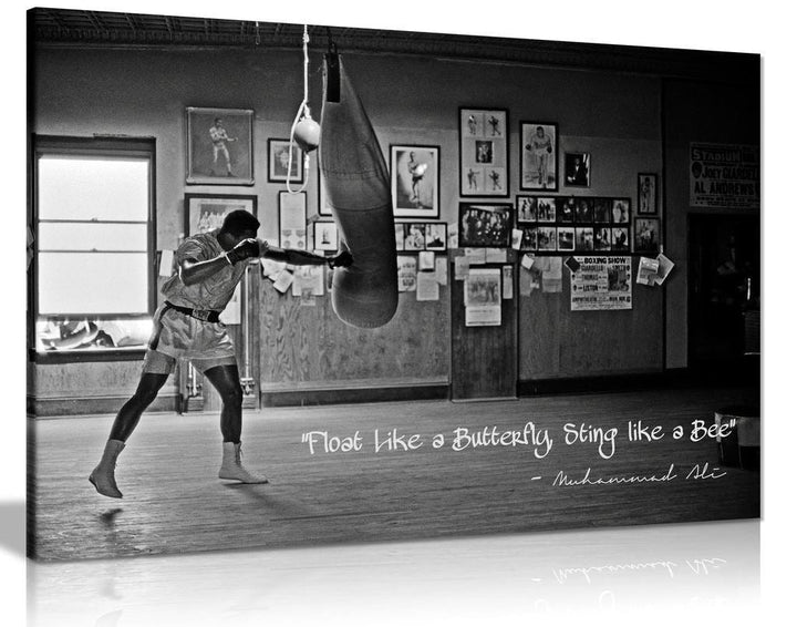 Muhammad Ali Inspirerende Lærred
