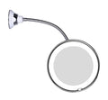 ReflectFlex LED Forstørrelsesspejl med Fleksibel Gåsehaler | 10x Forstørrelse | Dagslys LED | Kosmetikspejl