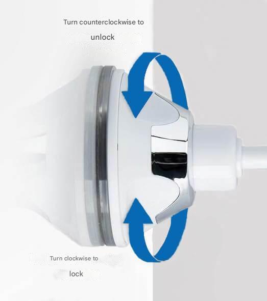 Claravue LED Forstørrelsesspejl med Fleksibel Gåsehalefod – 10x Forstørrelse, Dagslys LED &amp; Sugekop