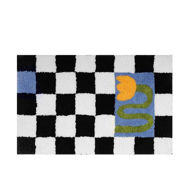 Lun Skakbrædde Tæppe