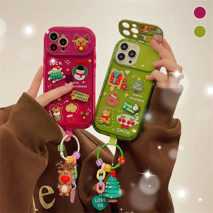 Juletræ Pendant iPhone Cover med Spejl
