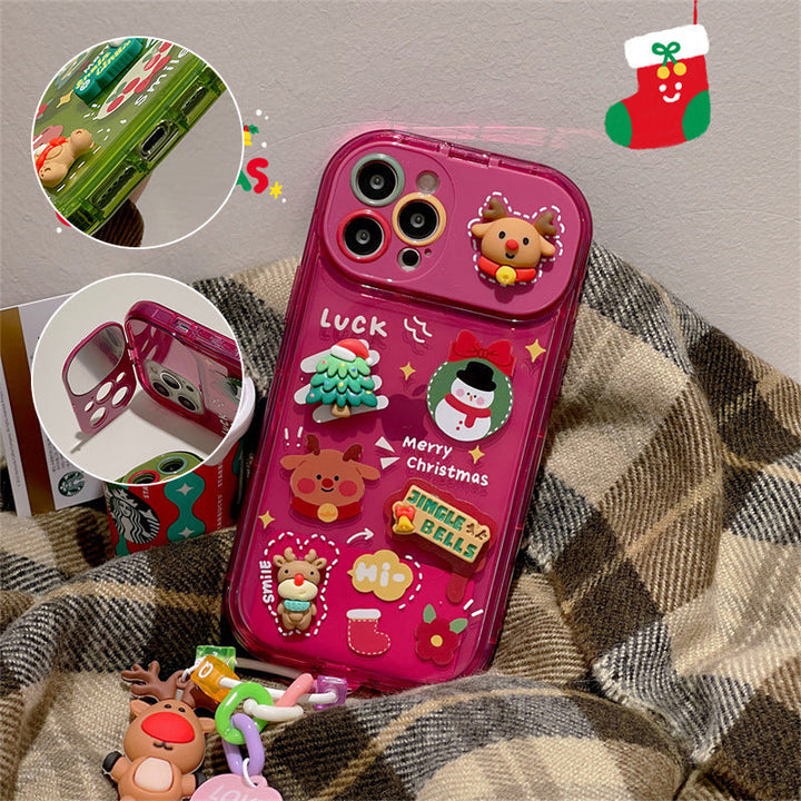 Juletræ Pendant iPhone Cover med Spejl