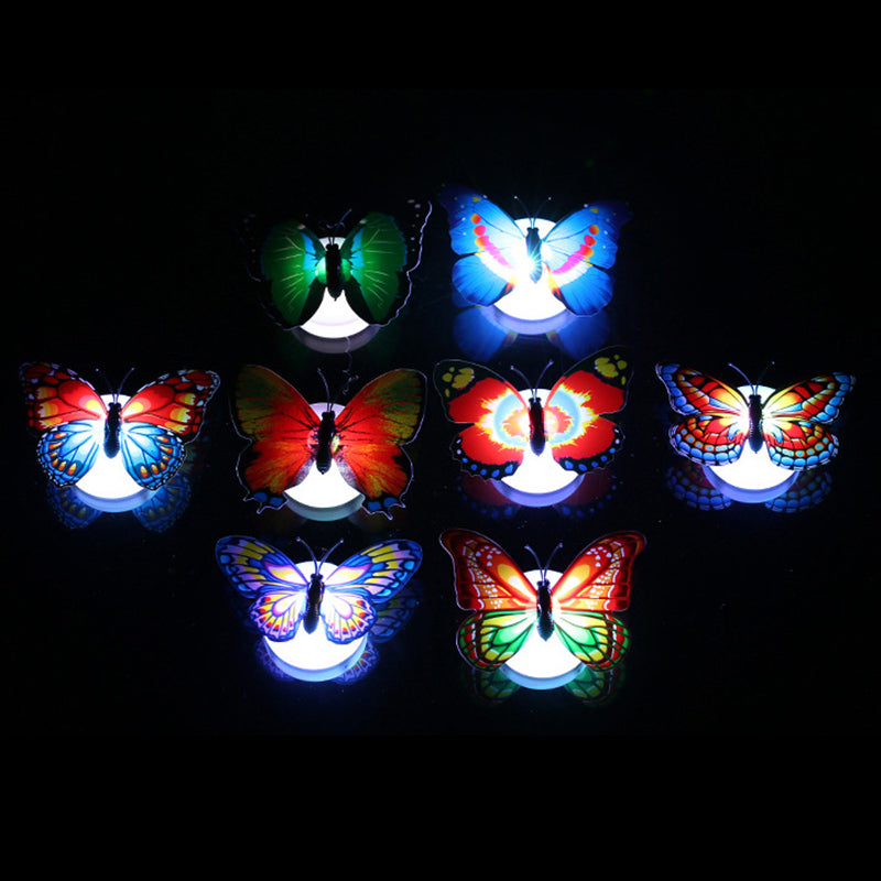 3D LED Sommerfugl Dekoration Natlys