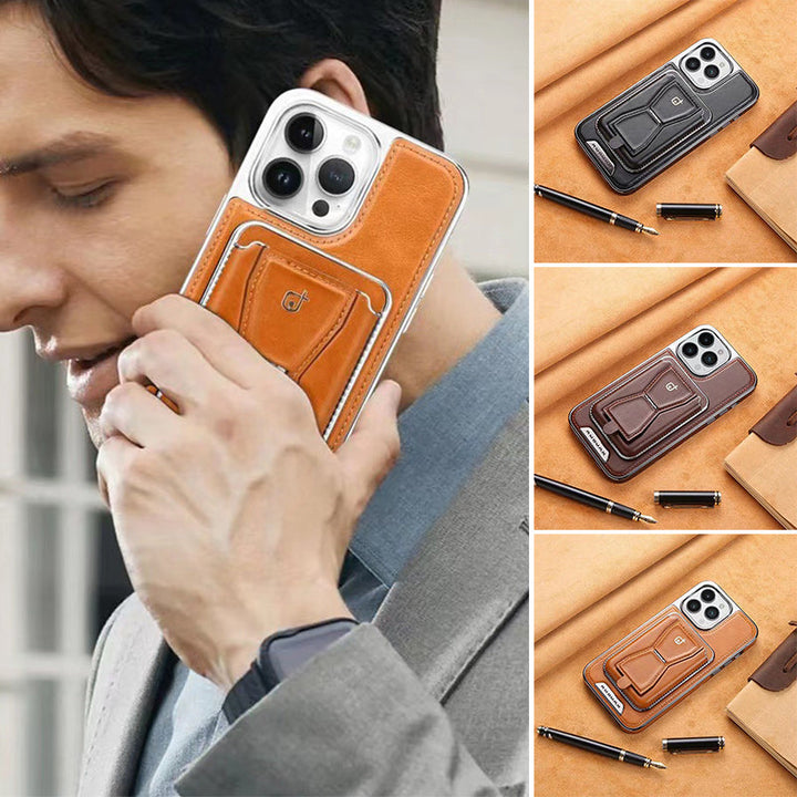 Luksuriøs Læder Magnetisk Telefoncover
