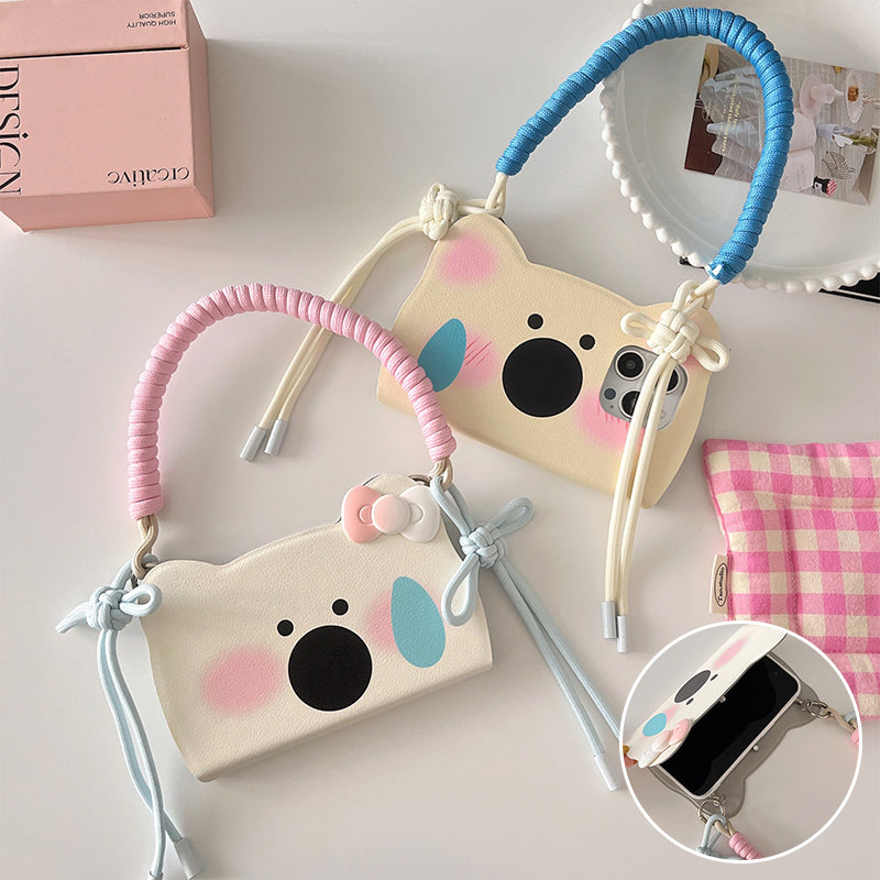 Insta-Style Tegneserie Westie Flip-Phone Cover