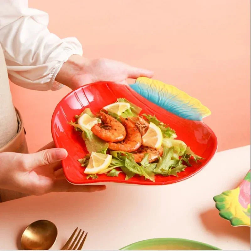 Grøntsagsformer Keramisk Salatfad