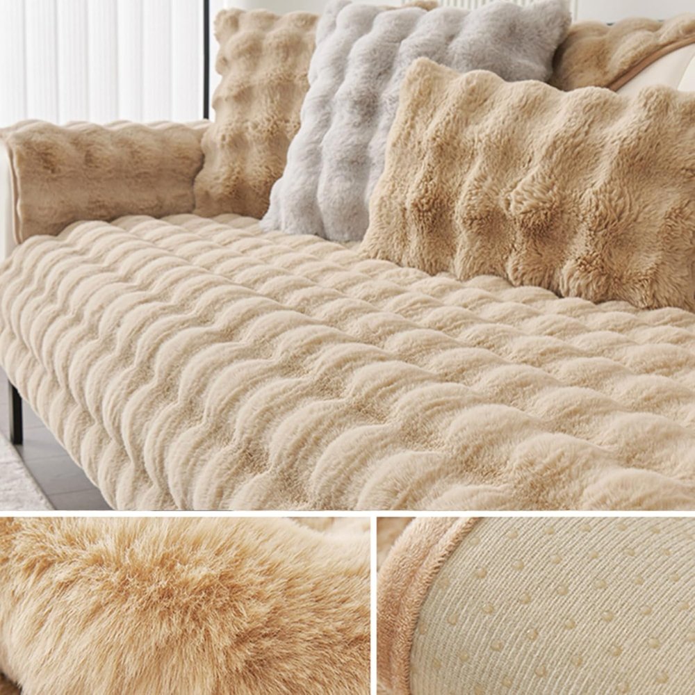 FurGuard • Tykt Plush Hundesofa Cover