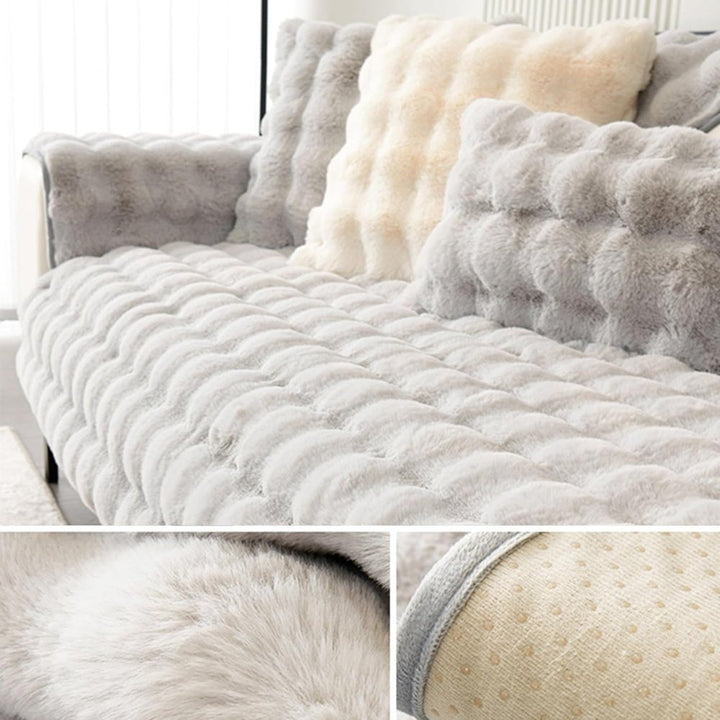 FurGuard • Tykt Plush Hundesofa Cover