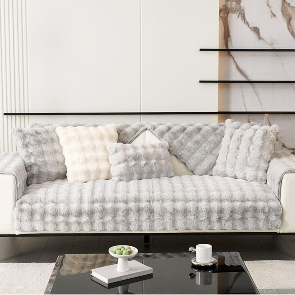 FurGuard • Tykt Plush Hundesofa Cover
