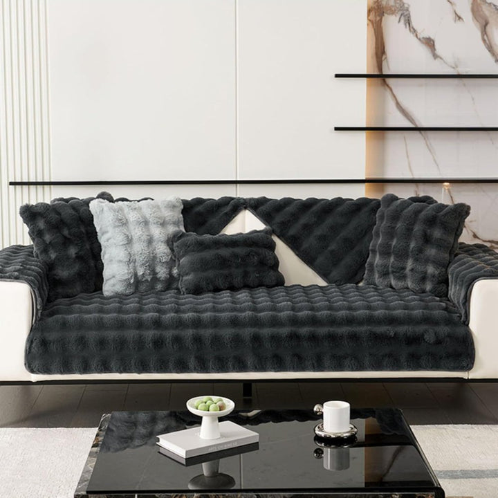 FurGuard • Tykt Plush Hundesofa Cover