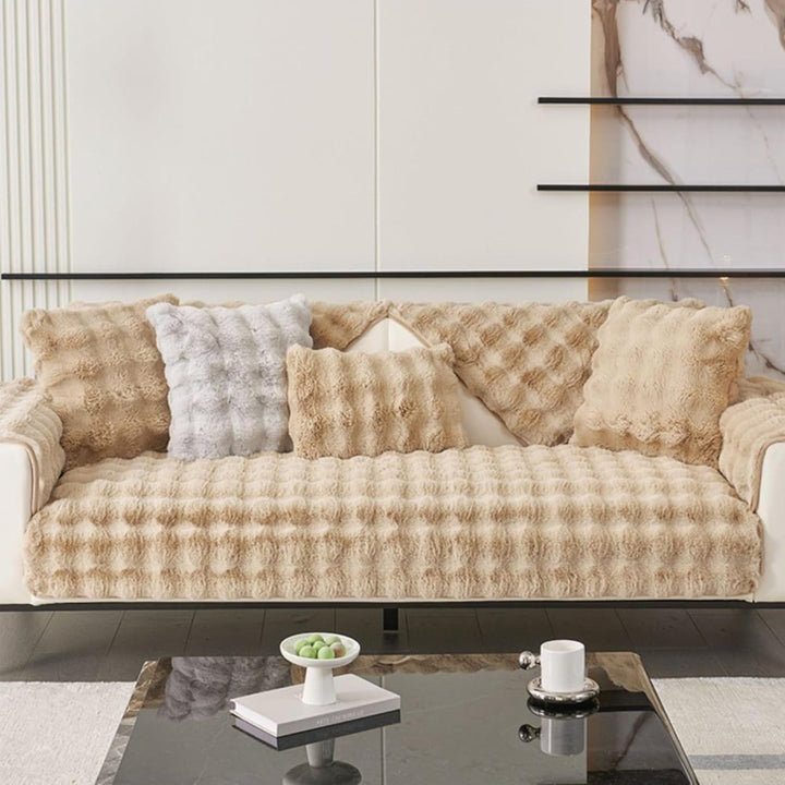 FurGuard • Tykt Plush Hundesofa Cover